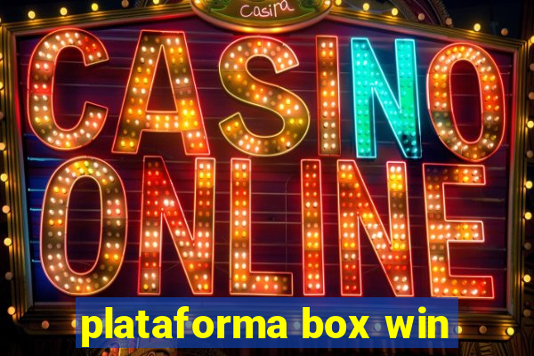 plataforma box win